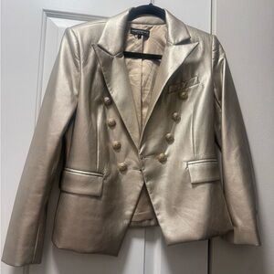 Generation Love Metallic Blazer